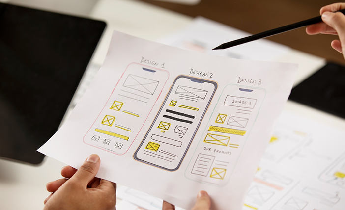 Mobile App Design Image