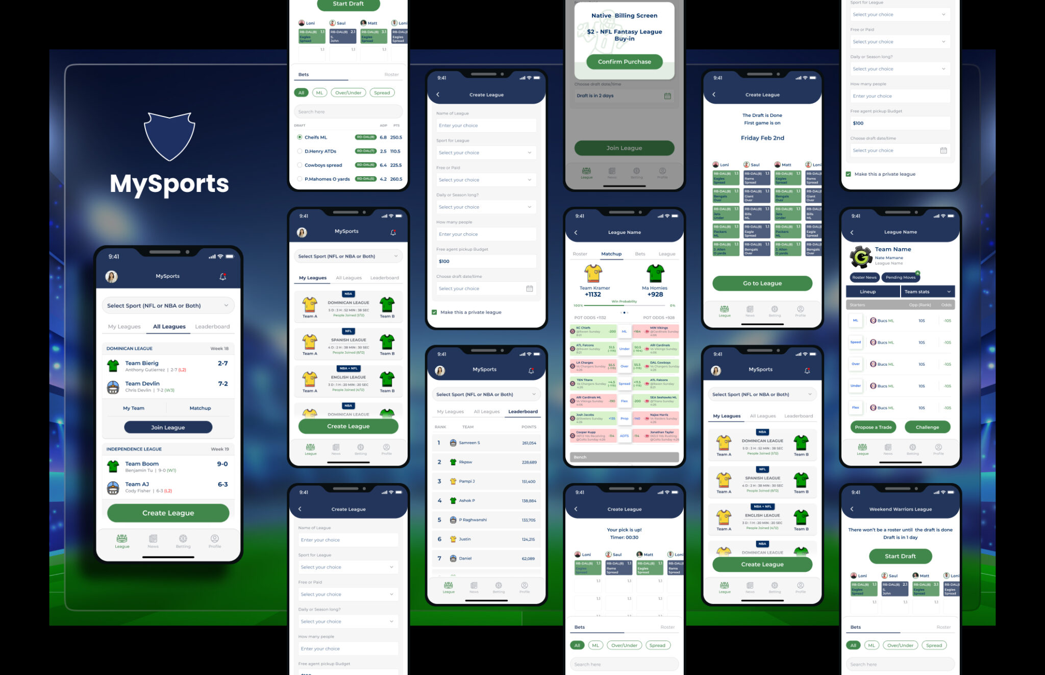 Sports Betting APP Image
